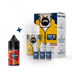 Pack DIY THE PUNK BADGER 230 ml 50/50 - EKOMS| Cigusto | Cigusto | Cigarette electronique, Eliquide