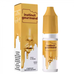 ELiquide pour ecigarette Coco and Cream Instinct Gourmand Alfaliquid | Cigusto | Cigarette electronique, Eliquide