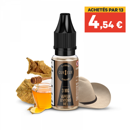 E liquide France Vapeur d'Hydromel 10 ml - CURIEUX | Cigusto | Cigarette electronique, Eliquide