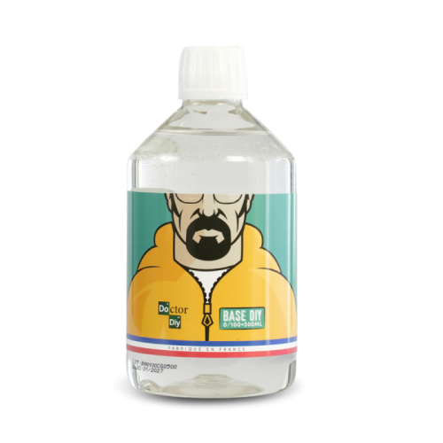Base DIY 0/100 Neutre 500 ml  France 0 mg par Doctor DIY | Cigusto | Cigarette electronique, Eliquide