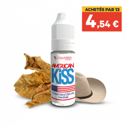 E-liquide American Kiss Liquideo Evolution, e-liquide classic et menthol American Kiss | Cigusto | Cigusto | Cigarette electronique, Eliquide