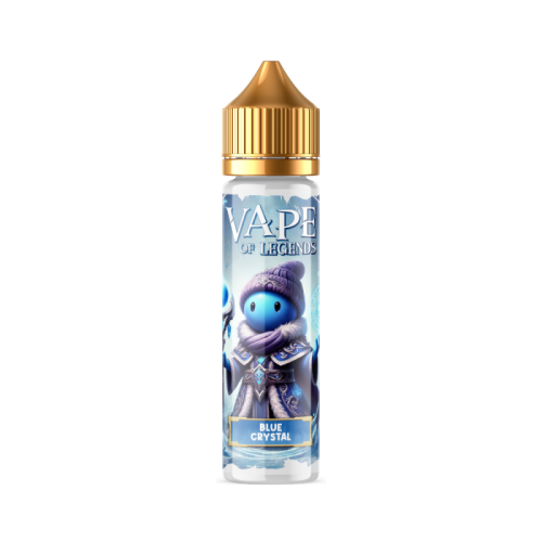 E Liquide BLUE CRYSTAL en format 50 ml de la gamme Vape of Legends | Cigusto | Cigarette electronique, Eliquide