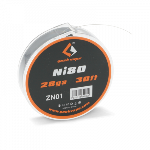 Bobine fil Ni80 Clapton de Geekvape - 3 dimensions de gauge | Cigusto | Cigarette electronique, Eliquide