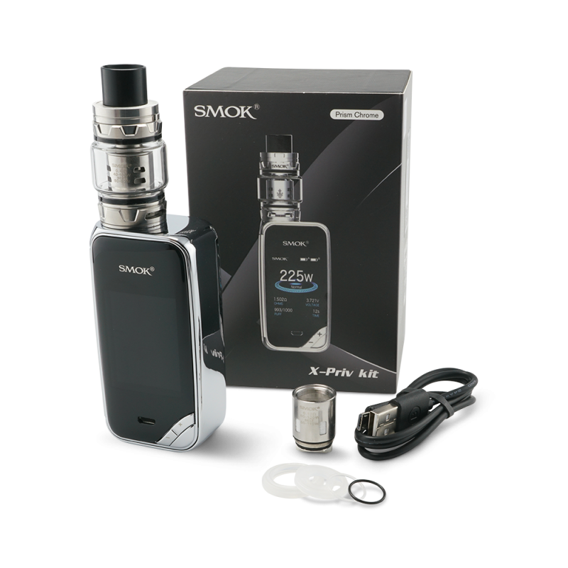 Smok X-Priv 225W Cigarette électronique Kit Complet Débutant