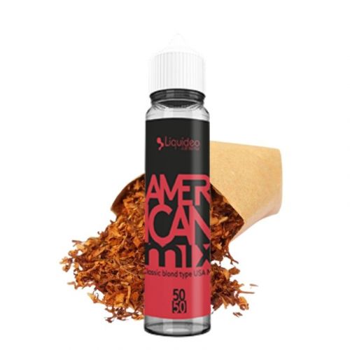 E-liquide American Mix Liquideo en 50 ml, e-liquide tabac américain American Mix Liquideo | Cigusto | Cigusto | Cigarette electronique, Eliquide