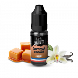 E Liquide CARAMEL VANILLE 10 ml - Cigusto Classic
