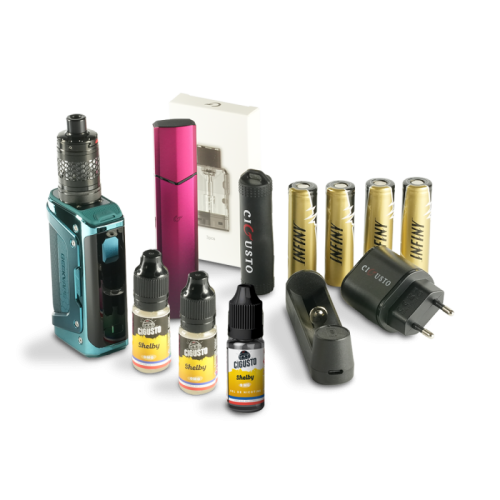 Pack pod Simple Accu Découverte | Cigusto | Cigarette electronique, Eliquide