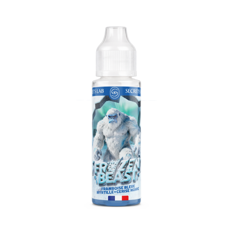 E Liquide Framboise Bleue Myrtille Cerise Noire Frozen Beast 50ml