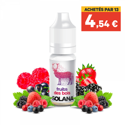 FRUIT DES BOIS 50/50 SOLANA 50ML | Cigusto | Cigarette electronique, Eliquide