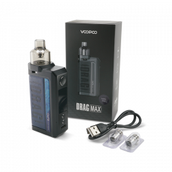 Cigarette electronique Kit Pod DRAG MAX 177 Watts  - VOOPOO | Cigusto | Cigarette electronique, Eliquide