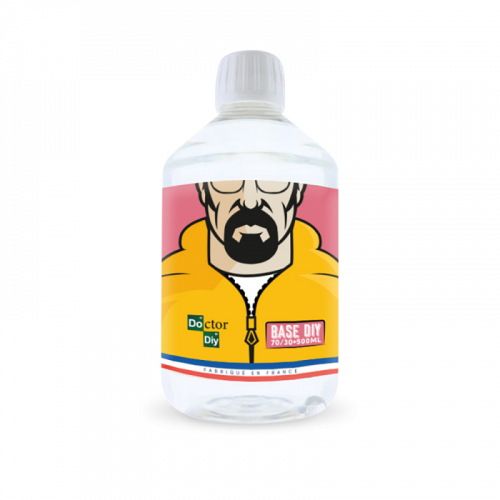 Base DIY 70/30 Neutre 500 ml  France 0 mg - Doctor DIY par Cigusto | Cigusto | Cigarette electronique, Eliquide