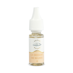 E Liquide LE DESSERT DE MAMIE 10 ml - Petit nuage