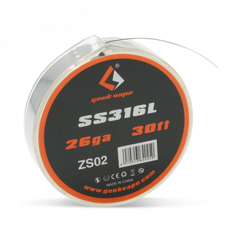 Bobine de fil SS316L de Geekvape, fil SS316L 24, 26 ou 28 gauges | Cigusto | Cigusto | Cigarette electronique, Eliquide