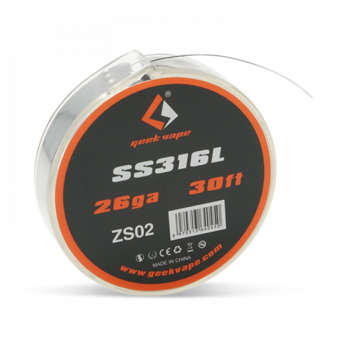 Bobine fil SS316L de Geekvape - 3 dimensions de gauge | Cigusto | Cigarette electronique, Eliquide