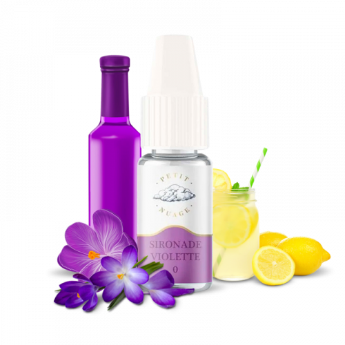 E-liquide Sironade Violette Petit Nuage, e-liquide à la violette en flacon de 10 ml | Cigusto | Cigusto | Cigarette electronique, Eliquide