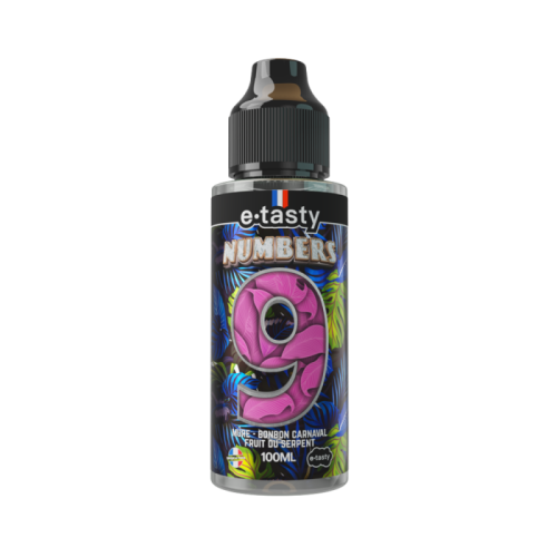 E Liquide NUMBERS 9 en format 100 ml non nicotiné de E Tasty | Cigusto | Cigarette electronique, Eliquide