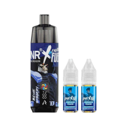 Pod SHISHA PLUS Blue Shigeri  - JNR x Fighter Fuel