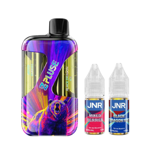 Pod Z PLUSE 42K Mixed Berries + Black Dragon Ice - JNR | Cigusto | Cigarette electronique, Eliquide
