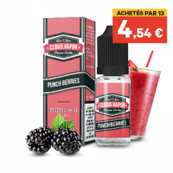 E Liquide PUNCH BERRIES 10 ml - Cloud Vapor | Cigusto | Cigarette electronique, Eliquide