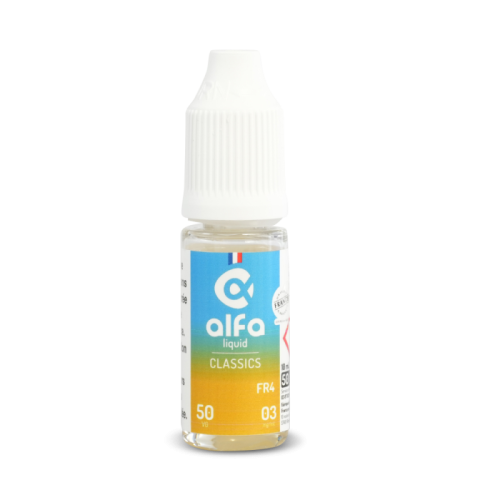 E Liquide FR-4 50/50 10ml Alfaliquid Cigarette electronique | Cigusto | Cigarette electronique, Eliquide
