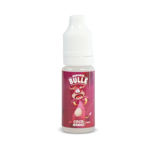 E liquide France Coconanas Mr Bulle 10ml - Liquideo | Cigusto | Cigarette electronique, Eliquide