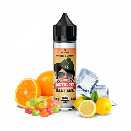 E liquide France Santana Dictaloca 50ml - SAVOUREA Nicotine 0mg | Cigusto | Cigarette electronique, Eliquide