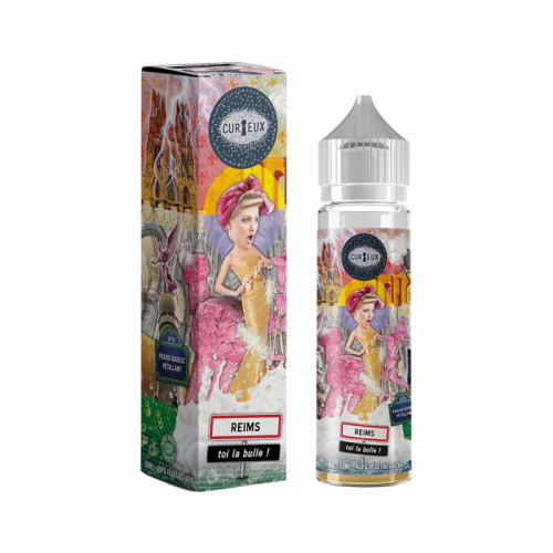 E Liquide REIMS TOI LA BULLE 50 ml - Curieux Edition Hexagone | Cigusto | Cigarette electronique, Eliquide