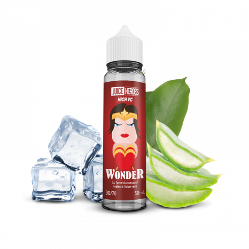 E Liquide Wonder Juice Heroes 50 ML Liquideo Nicotine 0g | Cigusto | Cigarette electronique, Eliquide