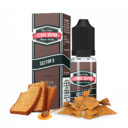 E-liquide gourmand Cloud Vapor Sector 9, e-liquide 50/50 PG/VG Cloud Vapor Sector 9 | Cigusto | Cigusto | Cigarette electronique, Eliquide