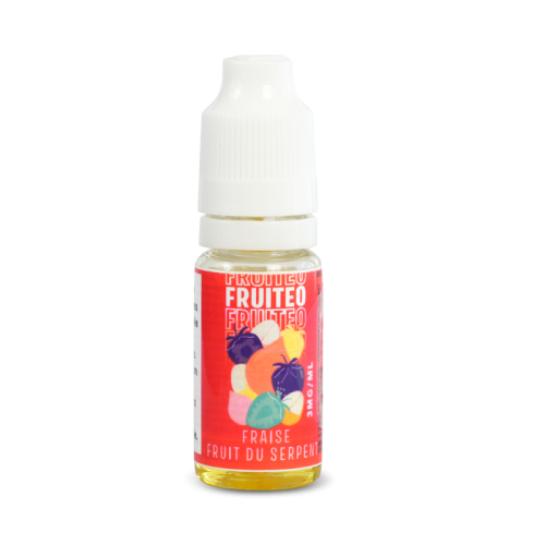 Eliquide nicotiné Fraise Fruit du serpent 10ml Fruiteo | Cigusto | Cigarette electronique, Eliquide