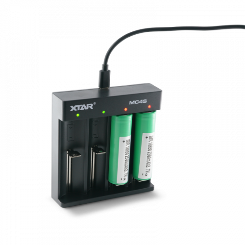 Chargeur MC4S 4 accus XTAR pour accus de mod de cigarette electronique | Cigusto | Cigarette electronique, Eliquide
