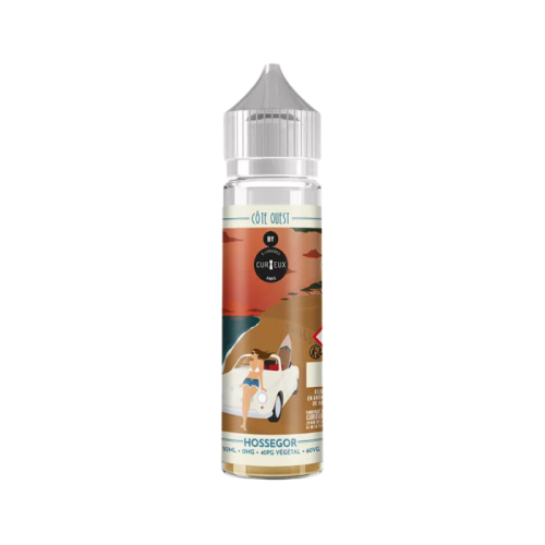 E liquide Hossegor Côte Ouest 50ml - CURIEUX Nicotine mg | Cigusto | Cigarette electronique, Eliquide