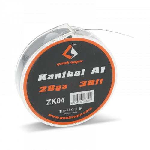 Bobine de fil Kanthal A1 de Geekvape, fil Kanthal A1 24, 26 ou 28 gauges | Cigusto | Cigusto | Cigarette electronique, Eliquide