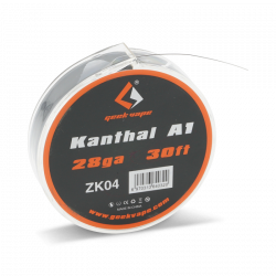Bobine de fil Kanthal A1 de Geekvape, fil Kanthal A1 24, 26 ou 28 gauges | Cigusto | Cigusto | Cigarette electronique, Eliquide