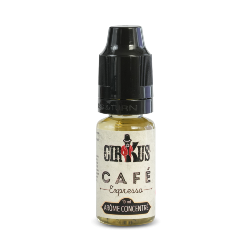 E-liquide Cafe Expresso CIRKUS VDLV, e-liquide au café en 10 ml 50/50 PG/VG | Cigusto | Cigusto | Cigarette electronique, Eliquide