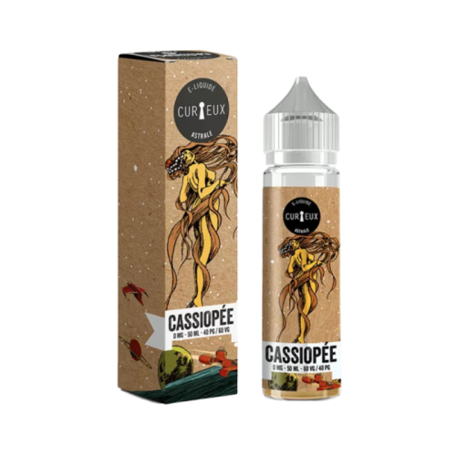 E liquide France Cassiopée Astrale 50 ml - CURIEUX Nicotine 0mg | Cigusto | Cigarette electronique, Eliquide