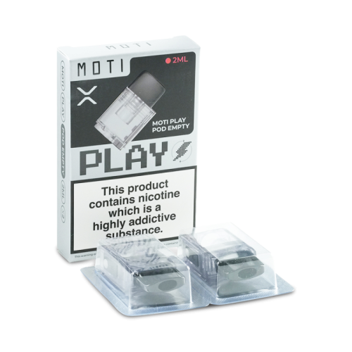 Cartouche vide Moti Play OS - cartouche de remplacement | Cigusto | Cigarette electronique, Eliquide