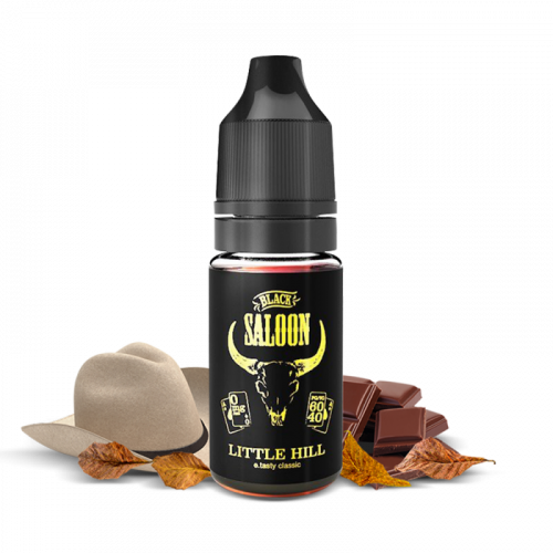 E Liquide LITTLE HILL 10 ml - Black Saloon | Cigusto | Cigarette electronique, Eliquide