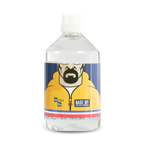 Base DIY 50/50 Neutre 500 ml  France 0 mg - Doctor DIY par Cigusto | Cigusto | Cigarette electronique, Eliquide