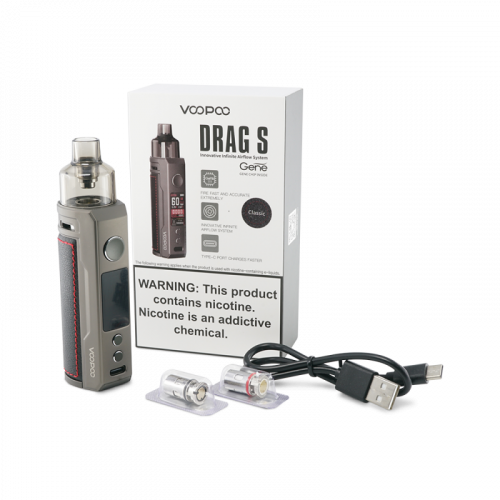 Cigarette electronique Kit Pod Mod  DRAG S  - VOOPOO | Cigusto | Cigarette electronique, Eliquide