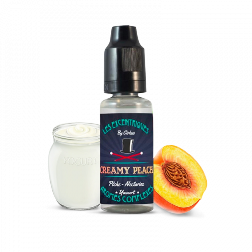 Arôme Excentrique Creamy Peach VDLV  0 mg Gourmand 0/0 France 0 mg | Cigusto | Cigarette electronique, Eliquide