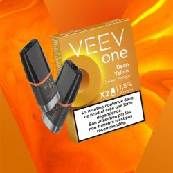Cartouche pré remplie eliquide Veev One Deep Yellow 20 mg | Cigusto | Cigarette electronique, Eliquide