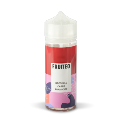 E Liquide GROSEILLE CASSIS FRAMBOISE 100 ml - Fruiteo 