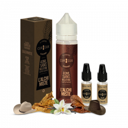 E liquide l'Alchimiste 40 ml - CURIEUX Nicotine mg | Cigusto | Cigarette electronique, Eliquide