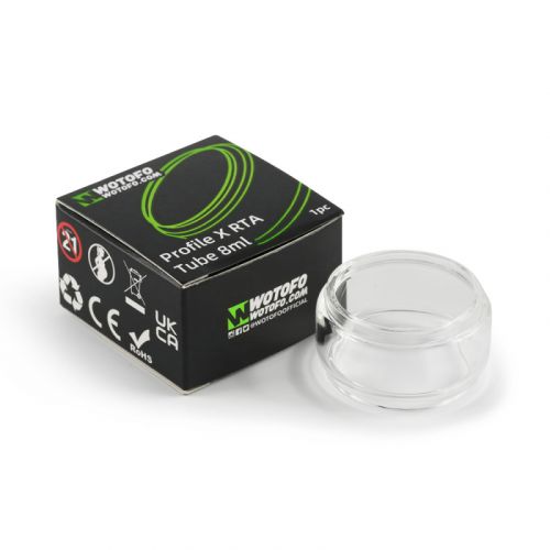 Pyrex bulb 8 ml Atomiseur Profile X RTA Wotofo | Ecigarette | Cigusto | Cigarette electronique, Eliquide