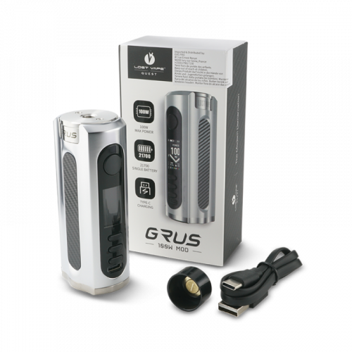 BOX MOD Grus 100 Watts de Lost Vape | Cigusto | Cigarette electronique, Eliquide