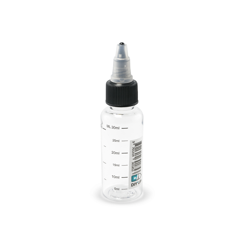 Flacon gradué 30 ml PET