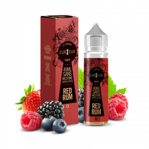 E liquide Redrum 40ml - CURIEUX | Cigusto | Cigarette electronique, Eliquide