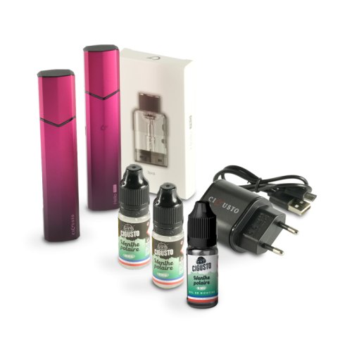 Pack Duo Pods Decouverte | Cigusto | Cigarette electronique, Eliquide