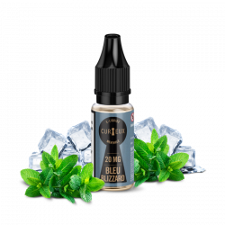 E liquide Bleu Blizzard 20mg Sel de Nicotine 10ml - CURIEUX | Cigusto | Cigarette electronique, Eliquide